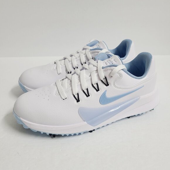 NEW Nike Victory Pro 4 Golf Shoes FZ7611-101 Size 8 White Psychic Blue #1 main image 8